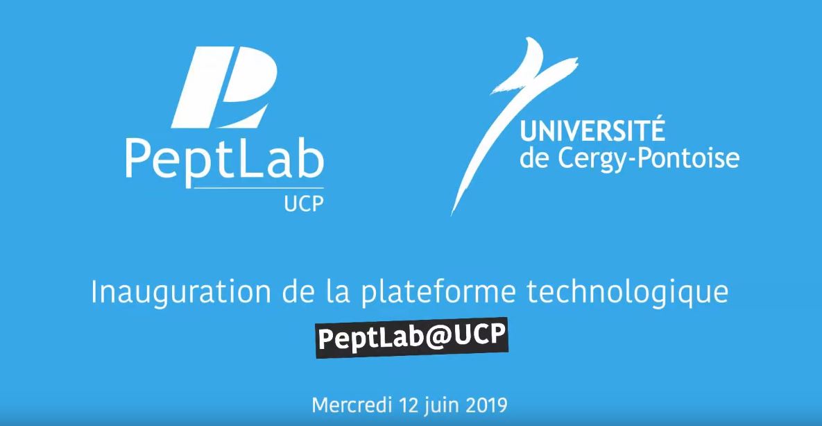 L'inauguration du PeptLab@UCP